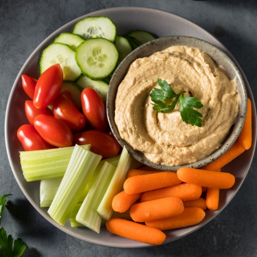 Fresh Veggie Tray with Dip