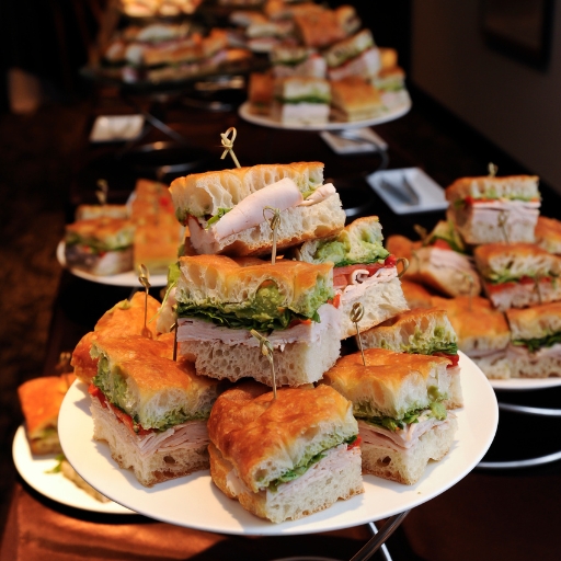 Ready-to-Eat Sandwich Buffet