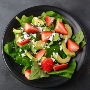 Strawberries Summer Salad