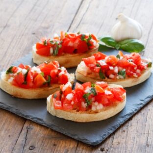 Tomato Basil Bruschetta