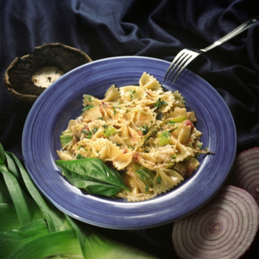Basil Bowtie Pasta