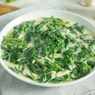 Creamy Spinach Soufflé