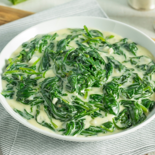 Creamy Spinach Soufflé