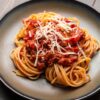 Spaghetti and Meat Sauce