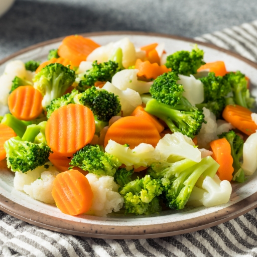 Steamed Vegetable Medley